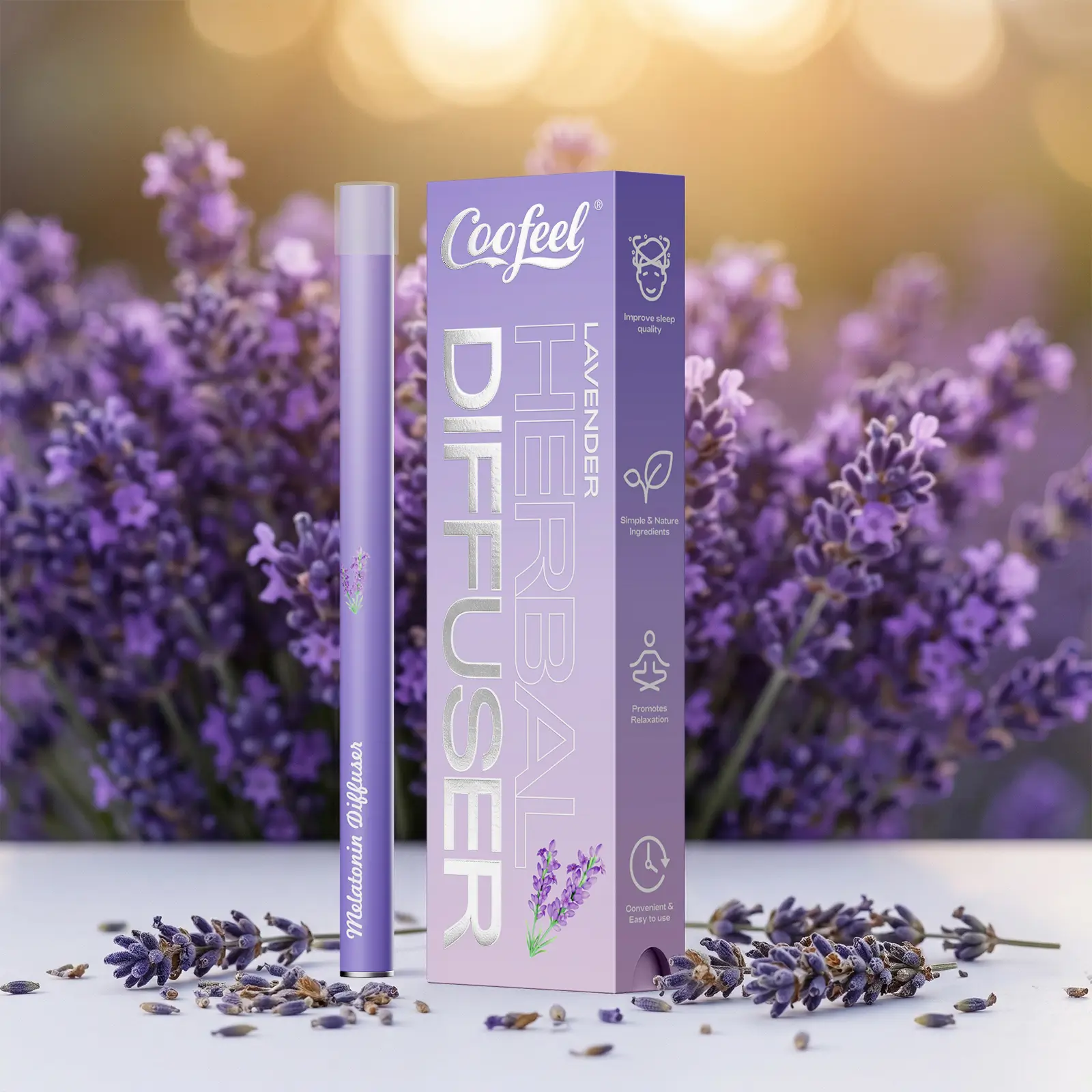 Lavender Herbal Diffuser PenLavender Herbal Diffuser Pen